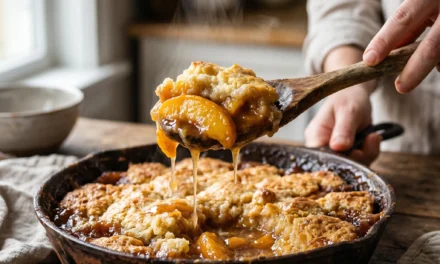 Peach Cobbler Dump Cake: A Simple and Delicious Treat