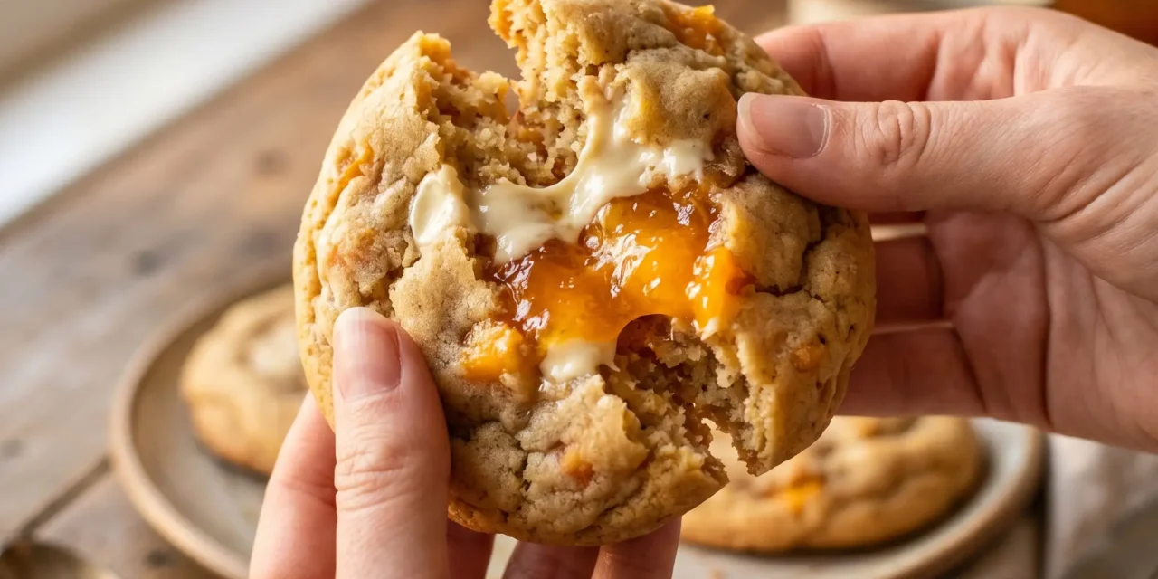 Indulge in Delightful Peaches and Cream Cookies
