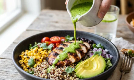 Peruvian Chicken, Avocado & Quinoa Salad for a Fresh, Flavorful Meal
