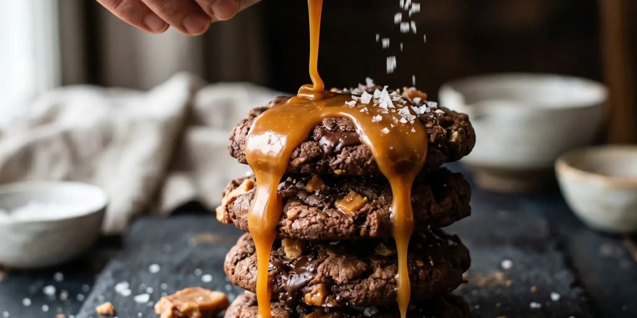 Salted Caramel Toffee Cookies: A Sweet Delight to Savor