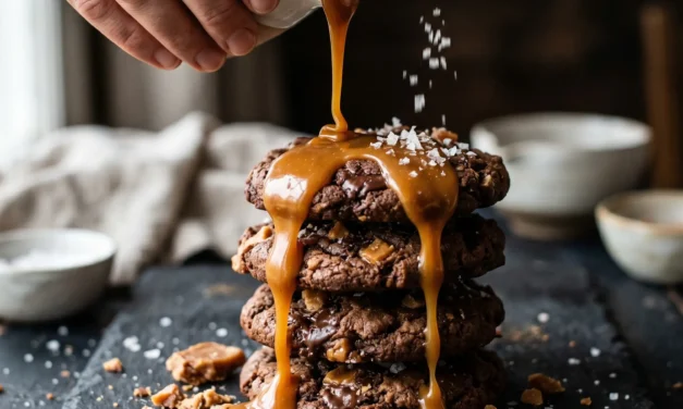 Salted Caramel Toffee Cookies: A Sweet Delight to Savor
