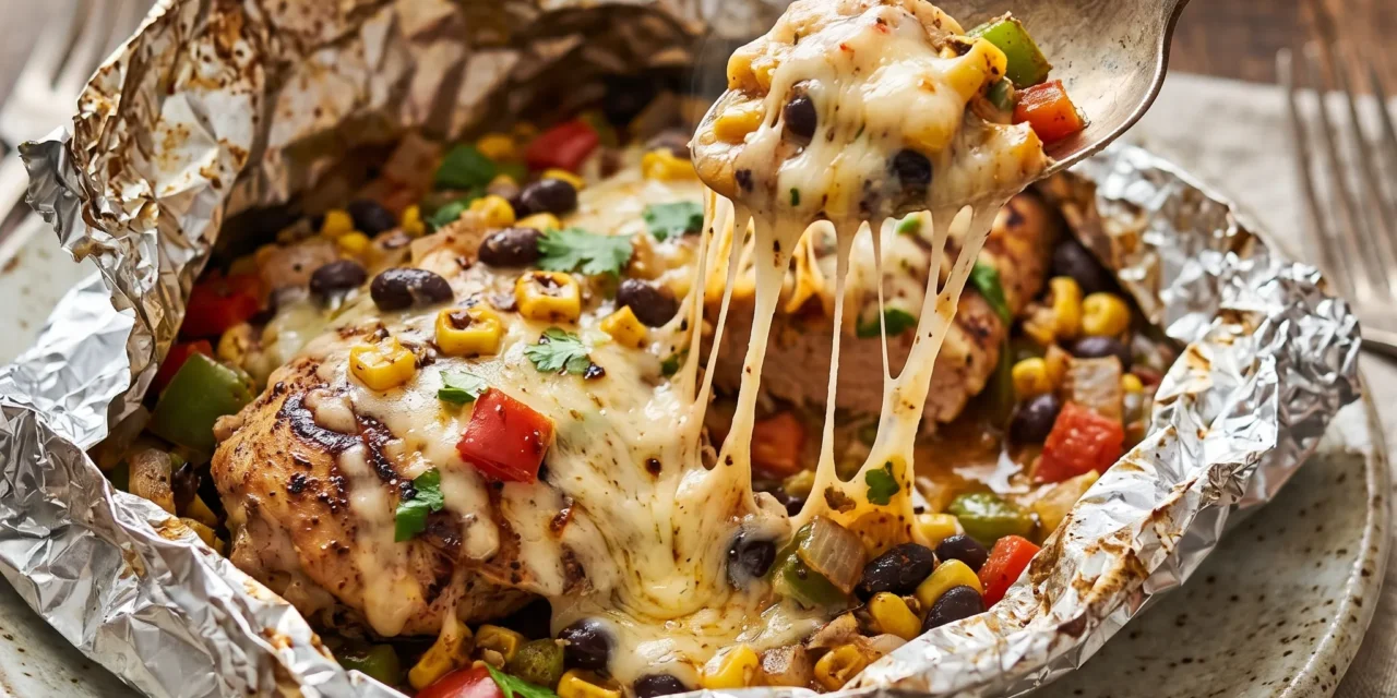 Santa Fe Chicken Foil Packets: A Flavorful and Easy Meal