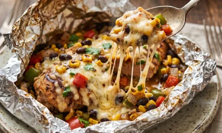Santa Fe Chicken Foil Packets: A Flavorful and Easy Meal