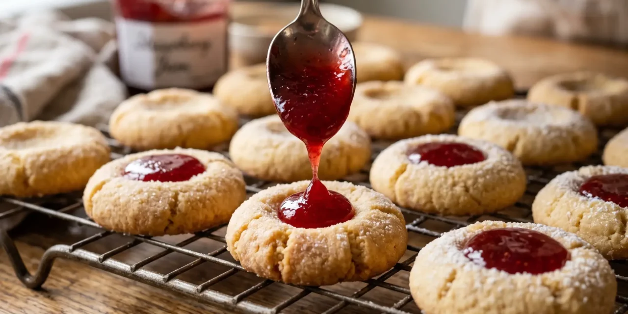 Delightful Strawberry Jam Thumbprints for a Sweet Treat