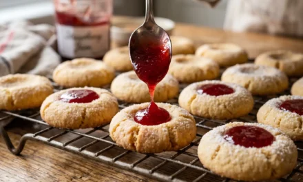 Delightful Strawberry Jam Thumbprints for a Sweet Treat
