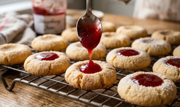 Delightful Strawberry Jam Thumbprints for a Sweet Treat