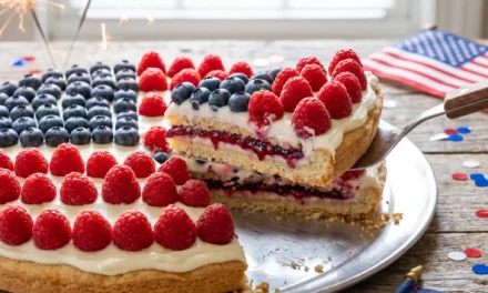 Celebrate Independence Day with 4th of July Flag Pizza