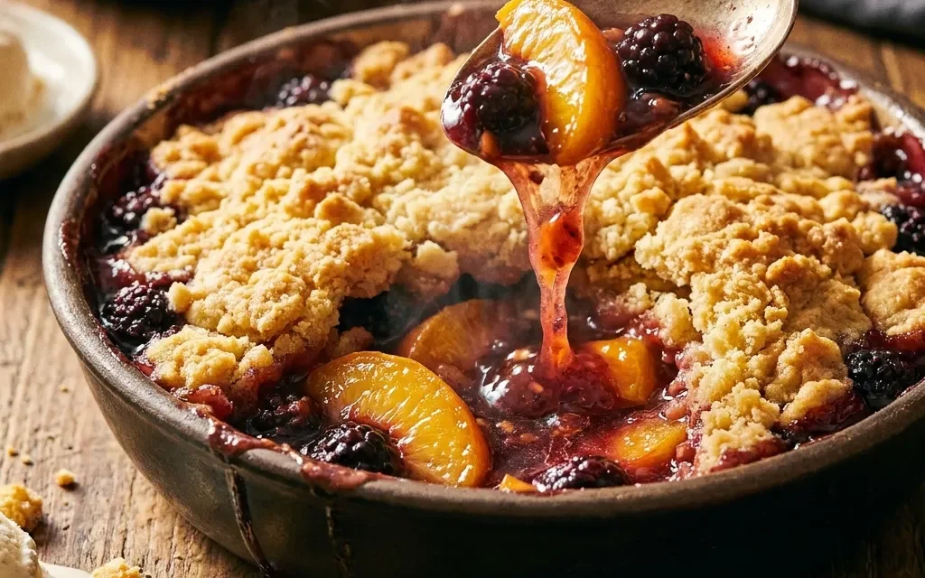 Blackberry Peach Cobbler: A Delectable Summer Treat