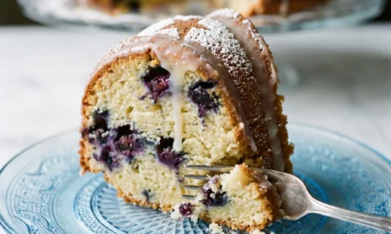 Blueberry Buttermilk Bundt Cake: A Delightful Treat for All