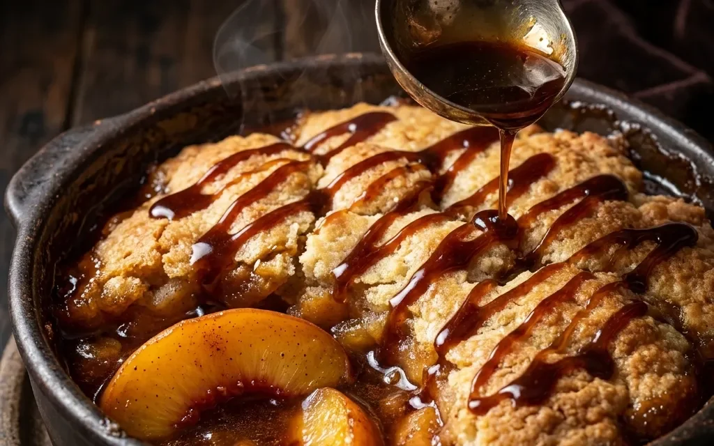 Bourbon-Spiced Peach Cobbler: A Sweet Southern Classic