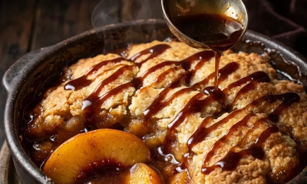Bourbon-Spiced Peach Cobbler: A Sweet Southern Classic