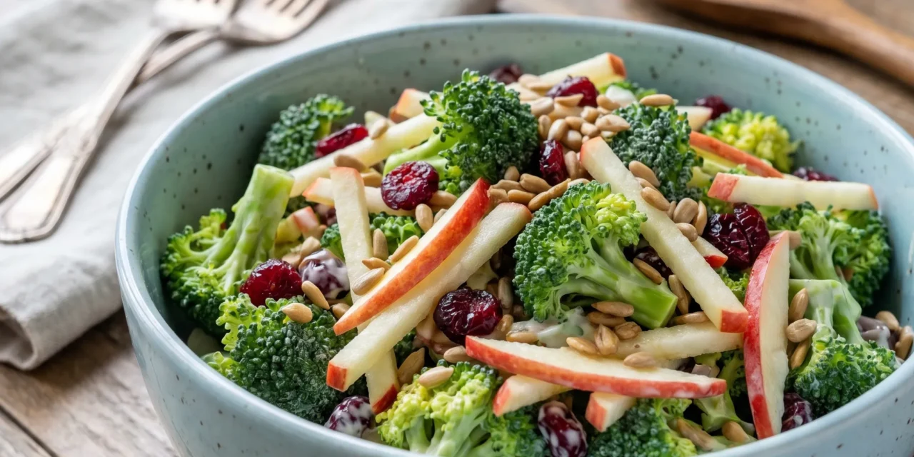 Broccoli Apple Salad: A Refreshing Twist on a Classic