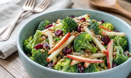 Broccoli Apple Salad: A Refreshing Twist on a Classic