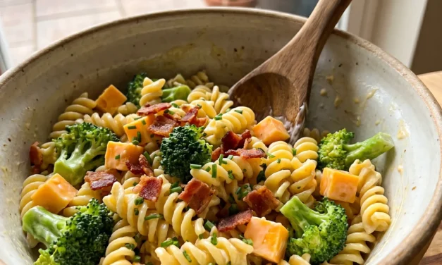 Broccoli & Cheddar Pasta Salad: A Quick, Delicious Meal Idea