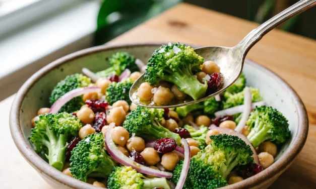 Broccoli & Chickpea Power Salad: A Quick and Nutritious Delight
