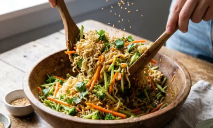 Broccoli-Ramen Slaw: A Crunchy, Delicious Side Dish