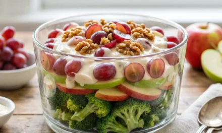 Broccoli Waldorf Salad: A Crisp and Creamy Classic