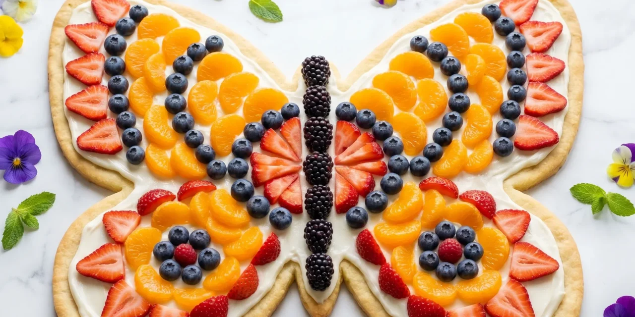 Create a Stunning Butterfly Design Pizza for Family Gatherings