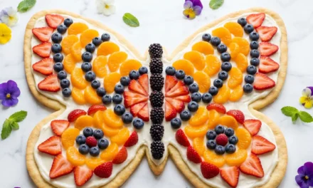 Create a Stunning Butterfly Design Pizza for Family Gatherings