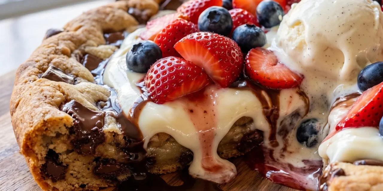 Chocolate Chip Crust Fruit Pizza: A Deliciously Fun Dessert