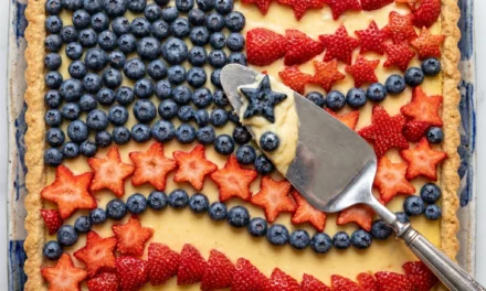 Fruit-Tart Flag: A Colorful and Delicious Celebration Treat
