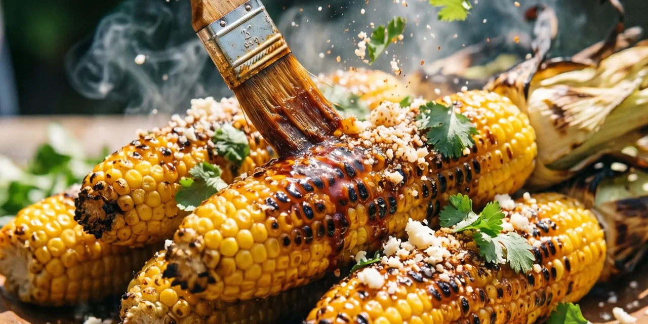 Grilled Corn with Ancho Chile Rub: A Spicy Summer Delight