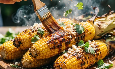 Grilled Corn with Ancho Chile Rub: A Spicy Summer Delight