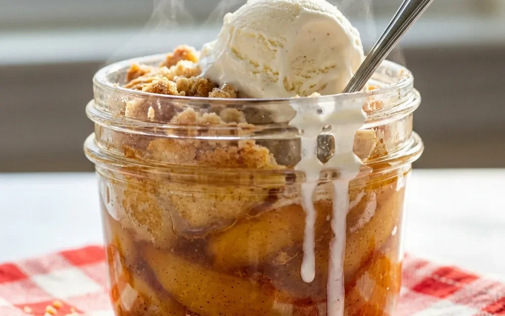 Individual Mason Jar Cobbler: A Delightful Easy Dessert