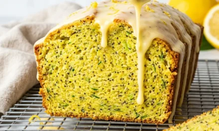 Lemon Poppy Seed Zucchini Bread: A Delightful and Moist Treat