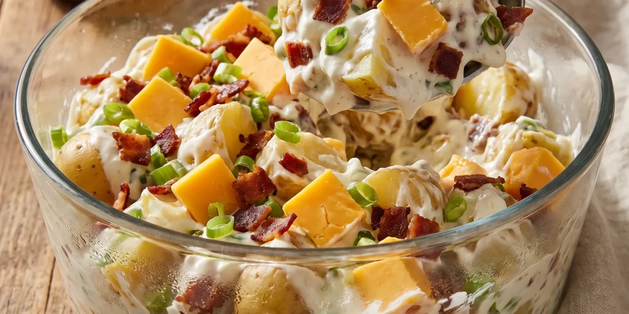 Loaded Baked Potato Salad: A Comforting Classic for Summer Picnics