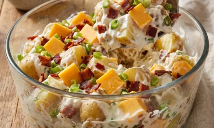 Loaded Baked Potato Salad: A Comforting Classic for Summer Picnics