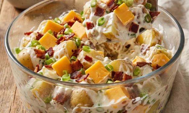 Loaded Baked Potato Salad: A Comforting Classic for Summer Picnics