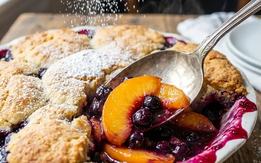 Peach Blueberry Cobbler – A Delightful Summer Dessert
