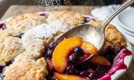 Peach Blueberry Cobbler – A Delightful Summer Dessert