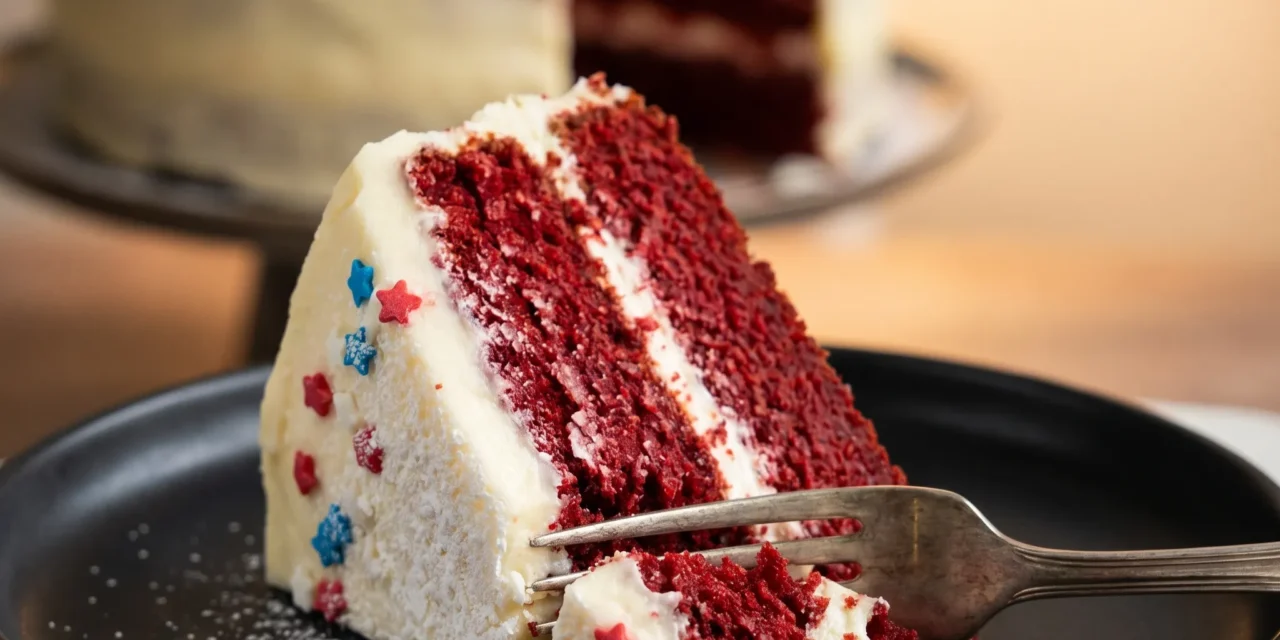 Red Velvet Fireworks Cake: A Showstopper for Any Occasion