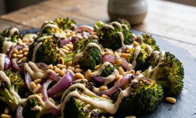 Roasted Broccoli Salad with Tahini: A Fresh and Flavorful Dish