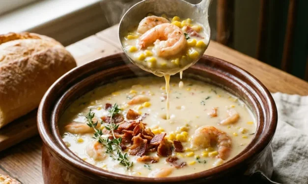 Shrimp and Corn Chowder: A Deliciously Creamy Delight