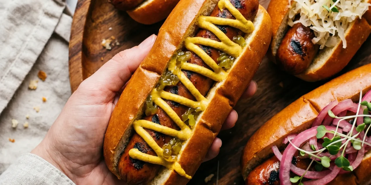 Split Hot Dogs with Butter-Toasted Buns: A Tasty Summer Classic