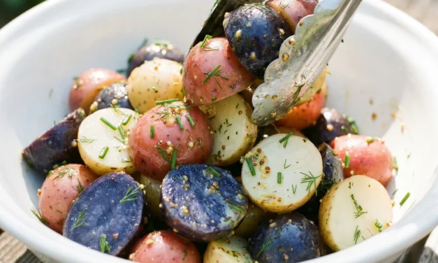 Tricolor Potato Salad: A Vibrant and Flavorful Delight