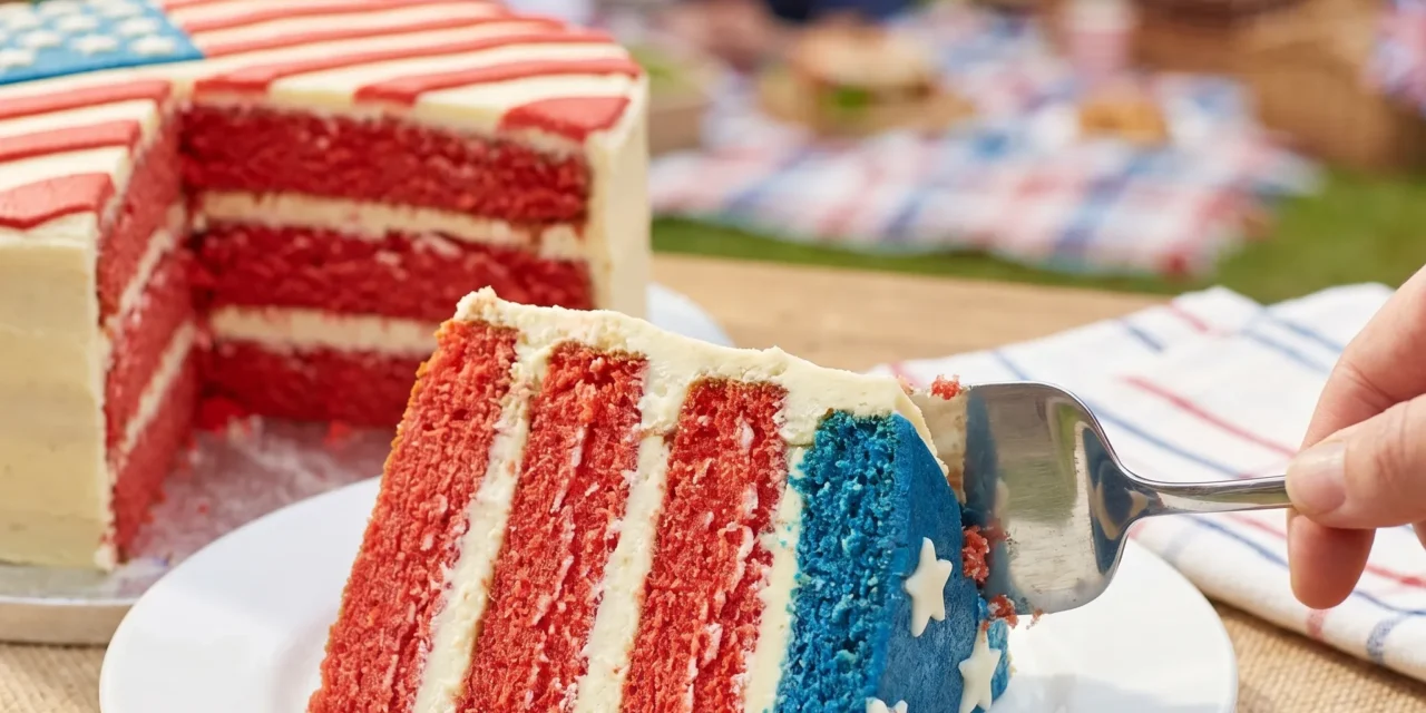 Waving Flag Cake: A Show-Stopping Dessert for Any Celebration
