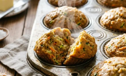 Zucchini Carrot Muffins: Delightfully Moist and Flavorful!