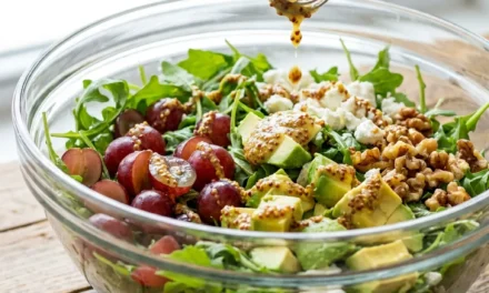 Arugula Grape Avocado Salad: A Refreshing and Nutritious Delight