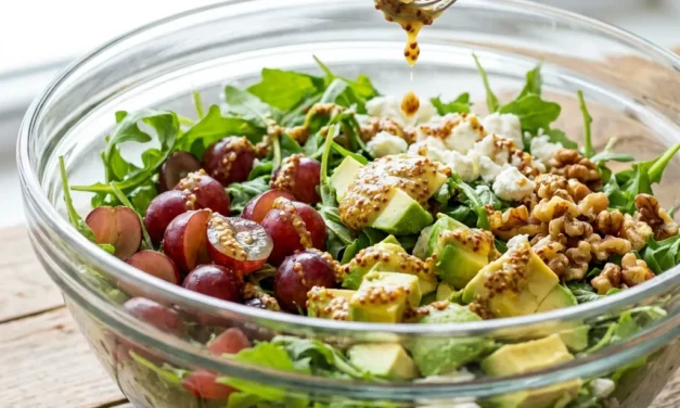 Arugula Grape Avocado Salad: A Refreshing and Nutritious Delight