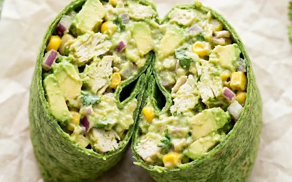 Avocado Chicken Salad Wraps: A Fresh and Flavorful Delight