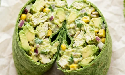 Avocado Chicken Salad Wraps: A Fresh and Flavorful Delight