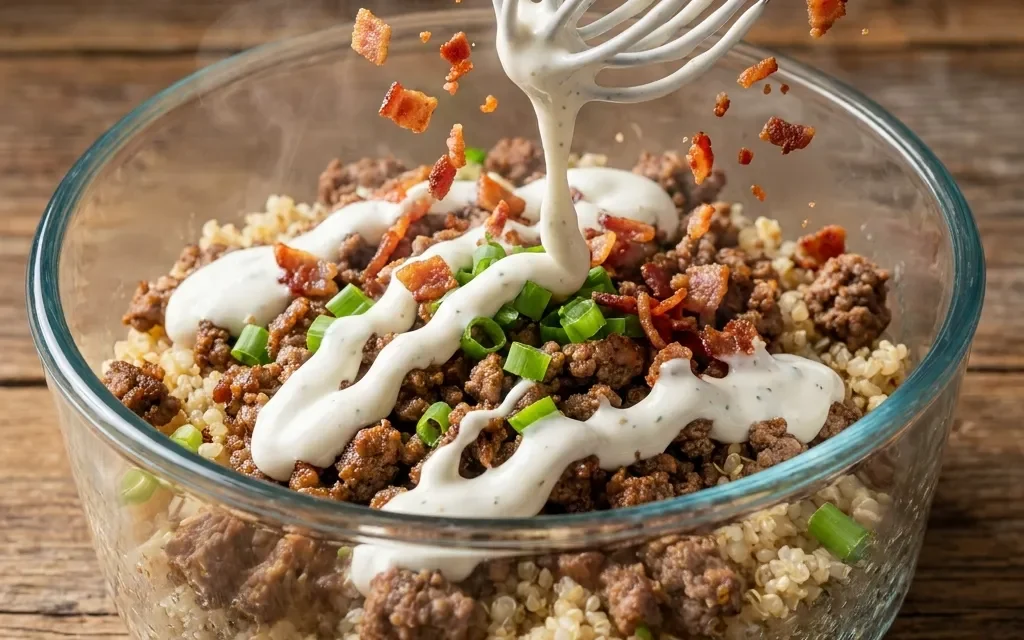 Bacon Ranch Beef Bowls: A Deliciously Easy Meal Idea