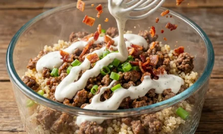 Bacon Ranch Beef Bowls: A Deliciously Easy Meal Idea