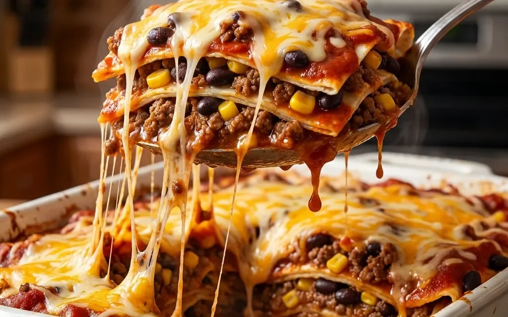Beef Burrito Casserole: A Delicious Family Favorite