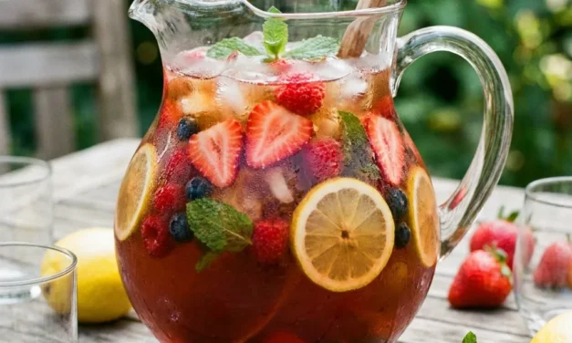 Berry Iced Tea Sangria: A Refreshing and Flavorful Summer Drink