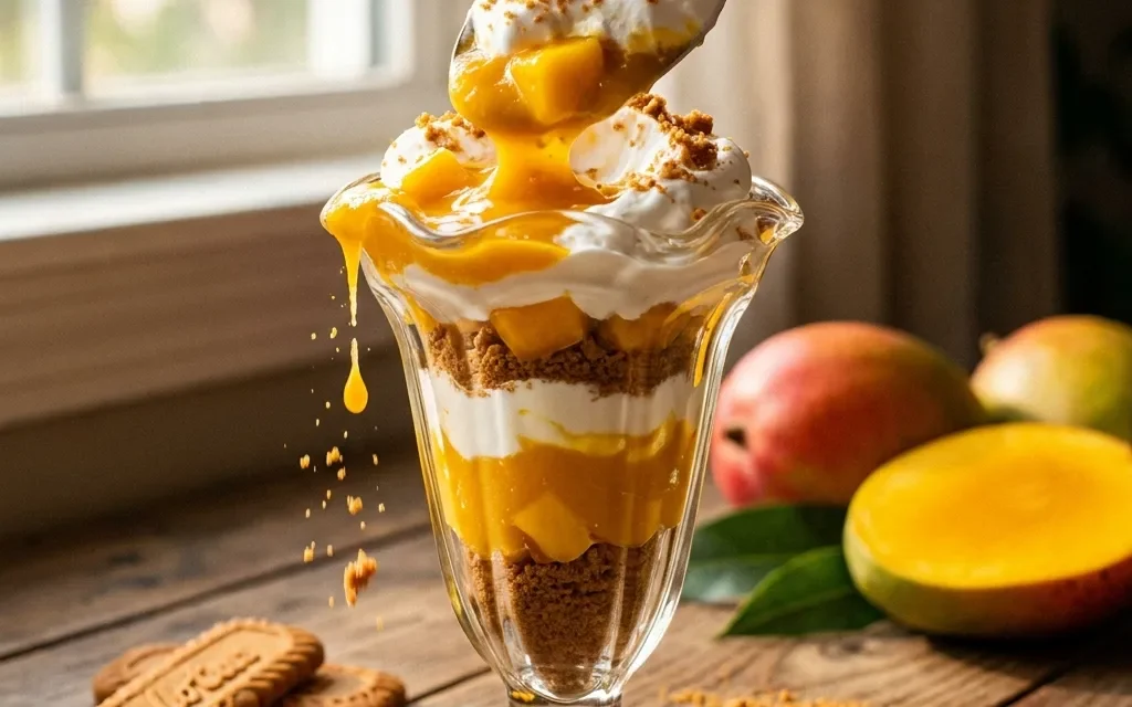 Indulge in the Refreshing Biscoff Mango Float Recipe